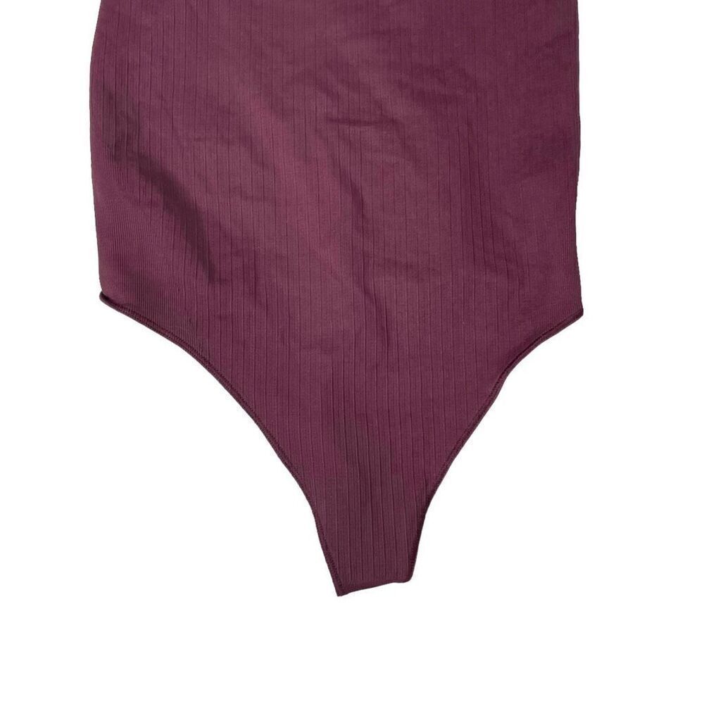 NEW Lululemon Underneath It All Bodysuit Size M burgundy Dark Adobe - Picture 5 of 9